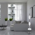 Lampadaire LUMIERE 58W LED Blanc