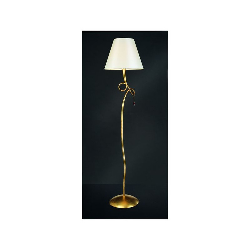 Lampadaire PAOLA Or 1x60W MANTRA 3543