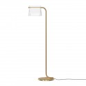 Lampadaire Cabaret 8W LED Laiton
