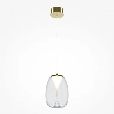 Suspension Splash 7W LED Or Transparent MAYTONI MOD282PL-L8G3K1