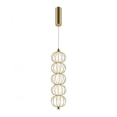 Suspension Golden Cage 17W LED Or MAYTONI MOD216PL-L10G3K
