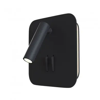 Applique Ios 176 9W LED Noir MAY_C175-WL-01-6W-B C175-WL-01-6W-B Applique Ios 176 9W LED Noir MAYTONI C175-WL-01-6W-B
