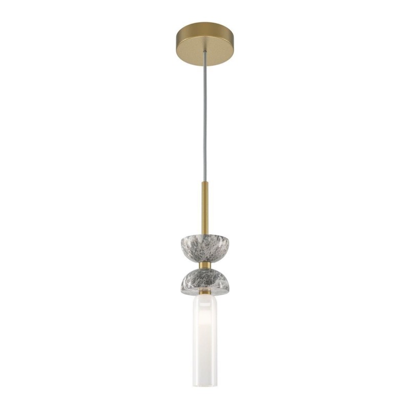 Suspension Kyoto 1x28W G9 MAX Or et gris MAY_MOD178PL-01GR MOD178PL-01GR Suspension Kyoto 1x28W G9 MAX Or et gris MAYTONI MOD178PL-01GR