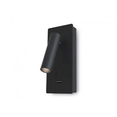 Applique Mirax 3W LED Noir MAY_C041WL-L3B3K C041WL-L3B3K Applique Mirax 3W LED Noir MAYTONI C041WL-L3B3K