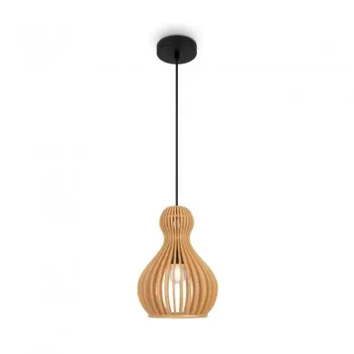 Suspension Roots 1x40W E27 D20 Noir Beige H39 MAYTONI MOD192PL-01W