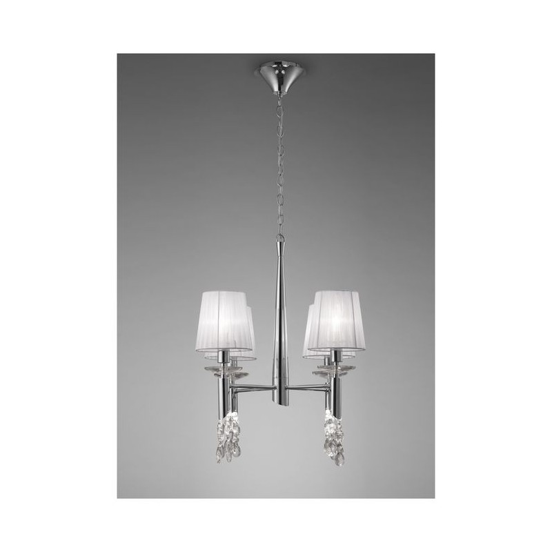 Suspension TIFFANY Chromé  4x20W MANTRA 3852