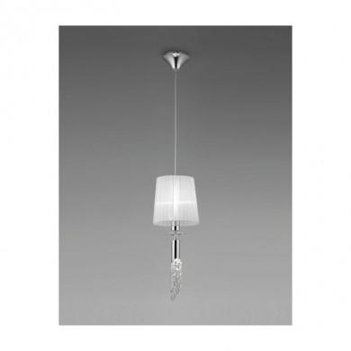 Suspension TIFFANY Chromé  1x20W MANTRA 3861