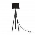 Lampadaire Calvin 1x60W E27 MAX Noir