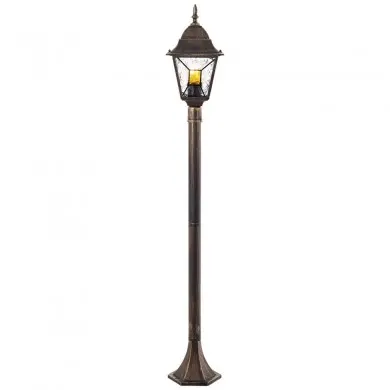 Borne Extérieur JANEL 1x60W E27 Noir doré H1160 BRILLIANT 90984A86