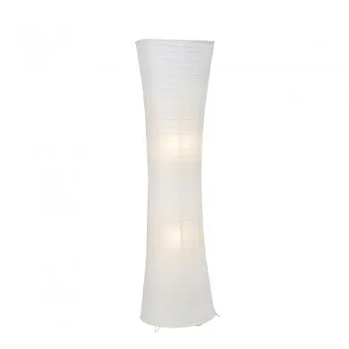 Lampadaire BECCA 2x40W E27 Blanc BRI_92961_05 92961_05 Lampadaire BECCA 2x40W E27 Blanc BRILLIANT 92961_05