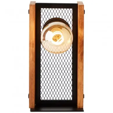 Lampe CALANDRA 1x42W E27 Noir-bois BRILLIANT 93121_76
