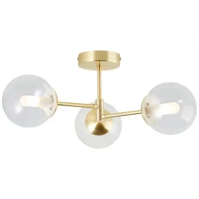 Plafonnier Salle de Bain GITSE 3x20W G9 Doré mat BRILLIANT 99306_16