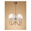 Suspension LOEWE Laiton antique  E14 5x13W 66cm MANTRA 4731