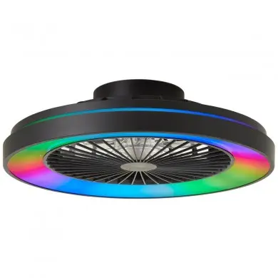 Ventilateur plafonnier MAZZARO 40W LED 49cm Noir BRILLIANT G93854_06