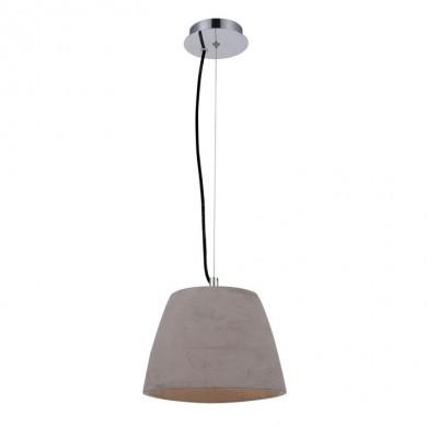 Suspension TRIANGLE Gris E27 1x14W 22-150cm MANTRA 4825