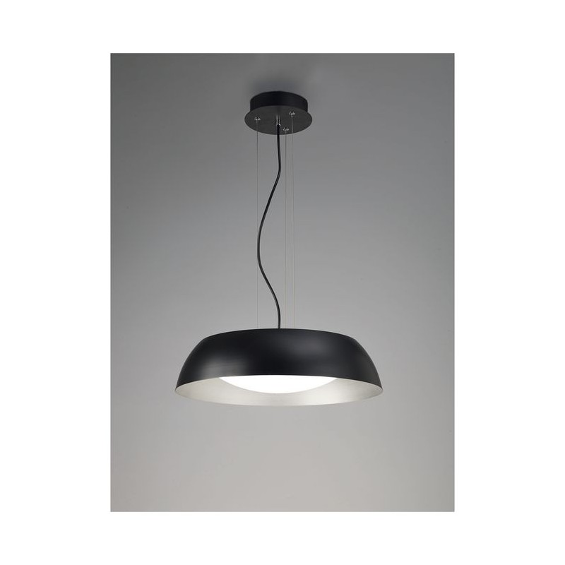 Suspension ARGENTA Noir 3x20W Reconditionnée MANTRA 4841E