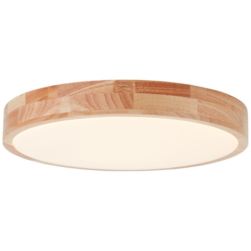 Plafonnier SLIMLINE 22W LED Bois clair-blanc BRI_G99524_75 G99524_75 Plafonnier SLIMLINE 22W LED Bois clair-blanc BRILLIANT G99524_75