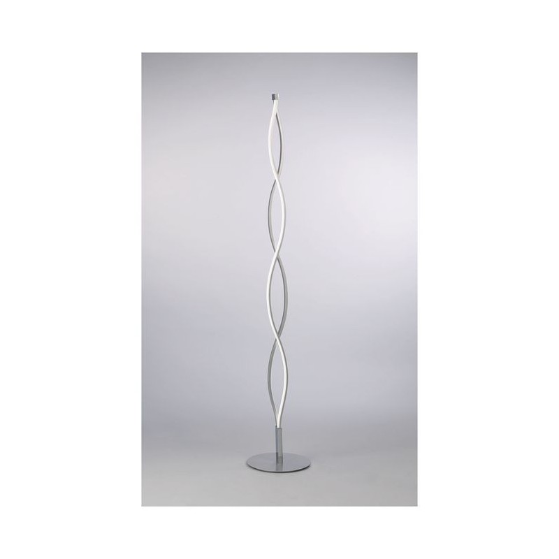 Lampadaire SAHARA Argenté Chromé LED 1x20W MANTRA 4861