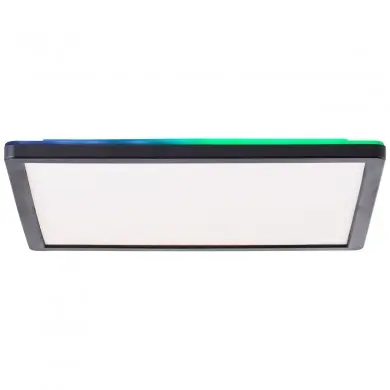 Plafonnier SALTERY 20W LED Blanc-noir H27 BRILLIANT G99780_76