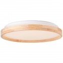 Plafonnier ALSON 26W LED Bois clair-blanc