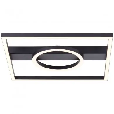 Plafonnier MAUREEN 24W LED Noir H50 P400 BRI_G99929A06 G99929A06 Plafonnier MAUREEN 24W LED Noir H50 P400 BRILLIANT G99929A06