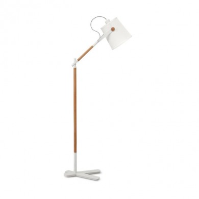 Lampadaire Scandinave en Bois NORDICA Blanc 1x23W MAN_4920 4920 Lampadaire Scandinave en Bois NORDICA Blanc 1x23W MANTRA 4920