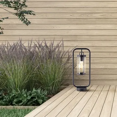 Lampe Extérieur SIDNEY 1x20W E27 Noir-transparent H480 BRILLIANT 44292_06