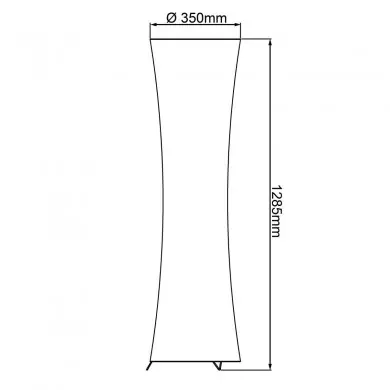 Lampadaire BECCA 2x40W E27 Blanc BRI_92961_05 92961_05 Lampadaire BECCA 2x40W E27 Blanc BRILLIANT 92961_05