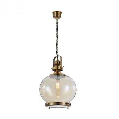 Suspension VINTAGE Laiton antique  E27 1x60W 4974 MANTRA 4974