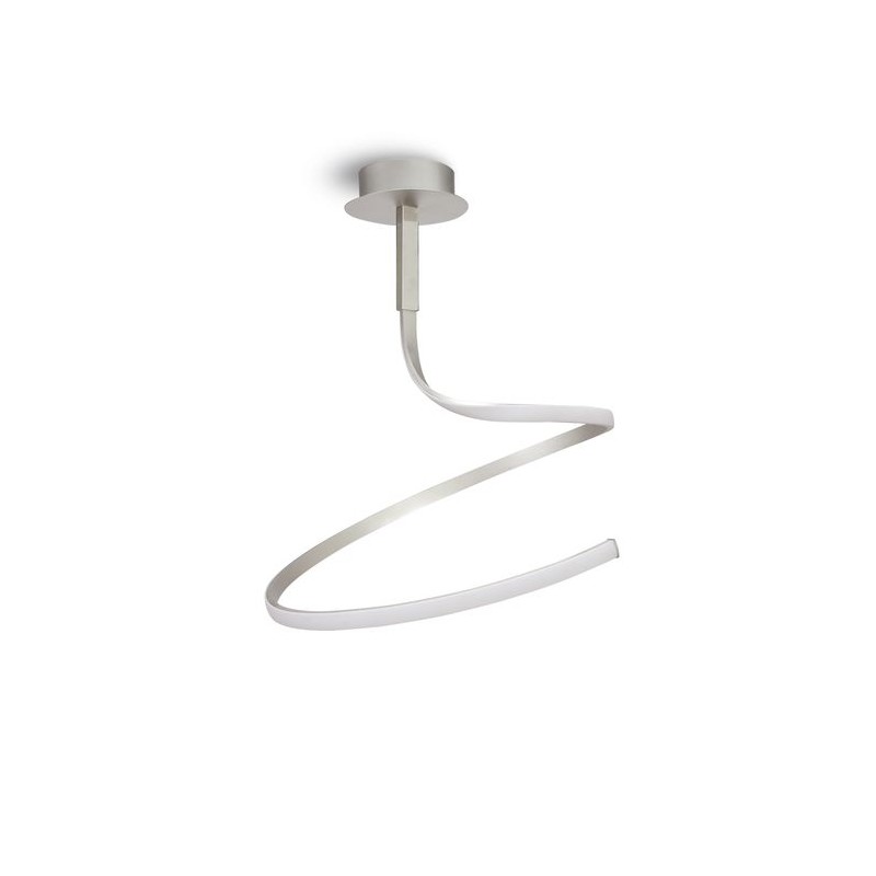 Suspension NUR Argenté Chromé LED 1x30W MAN_4982 4982 Suspension NUR Argenté Chromé LED 1x30W MANTRA 4982