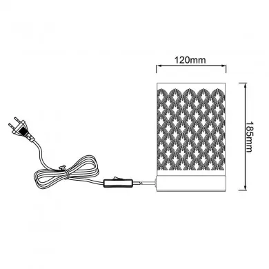 Lampe NEOLIA 1x42W E14 Noir doré BRILLIANT 94963_86