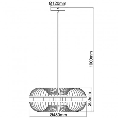 Suspension BUSAN 1x40W E27 Noir-naturel BRI_99192_76 99192_76 Suspension BUSAN 1x40W E27 Noir-naturel BRILLIANT 99192_76