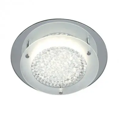 Plafonnier CRYSTAL LED MIRROR Chromé  LED 1x12W 7.5cm MANTRA 5090