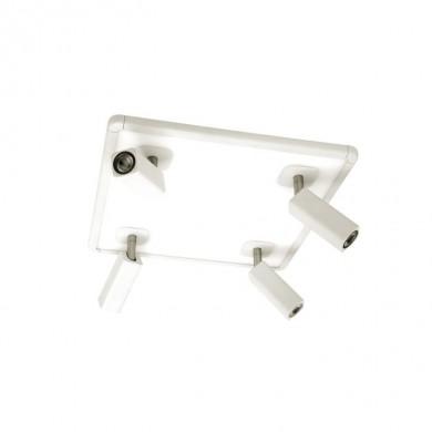 Plafonnier IBIZA Blanc  LED 4x40W MANTRA 5251