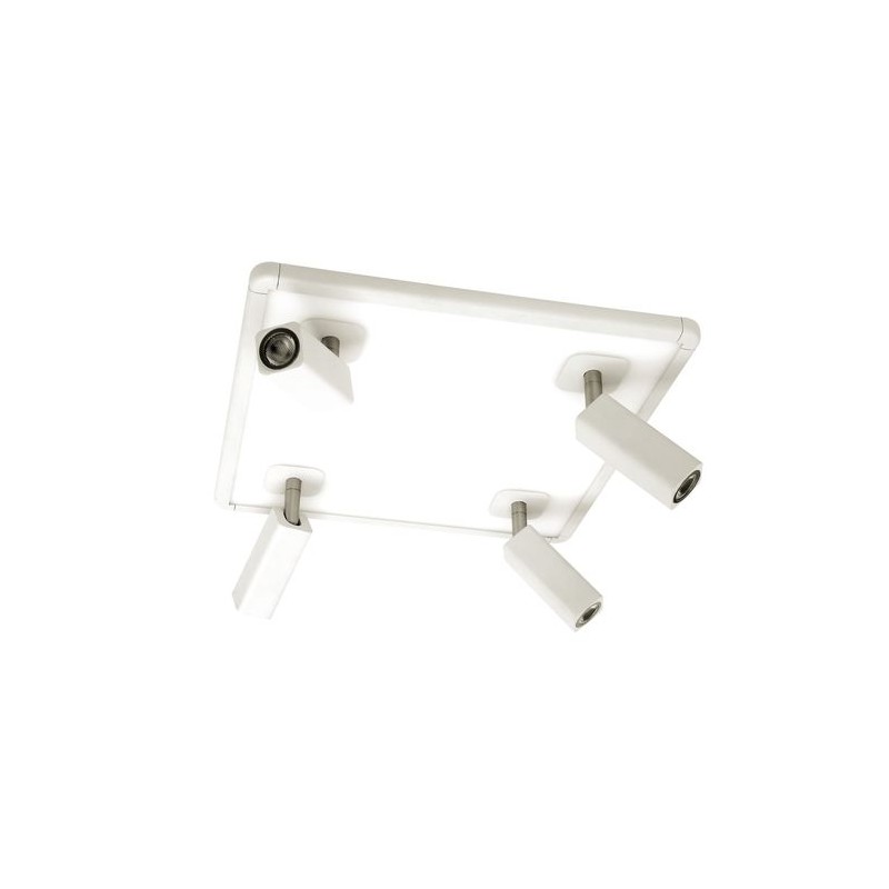 Plafonnier IBIZA Blanc  LED 4x40W MANTRA 5251
