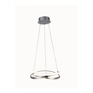 Suspension INFINITY Argenté Chromé  LED 1x30W MANTRA 5384