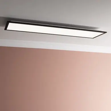 Plafonnier BRISTON 26W LED Noir BRILLIANT G99931A06