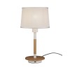 Lampe à poser NORDICA II Blanc Bois 1x23W MANTRA 5464