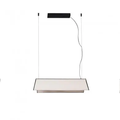 Suspension LUDOVICO 15W SMD LED 2700K fleuron surface Blanc FARO 61112