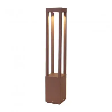 Borne Potelet Extérieur AGRA 9W COB LED Marron H650 FARO 70843