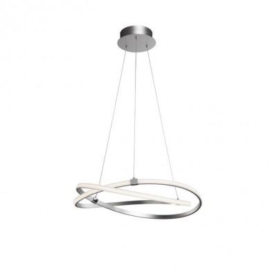 Suspension INFINITY Argenté Chromé LED 1x60W Dimmable MAN_5726 5726 Suspension INFINITY Argenté Chromé LED 1x60W Dimmable MANTRA 5726