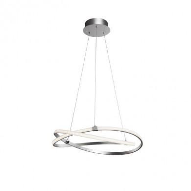 Suspension INFINITY Argenté Chromé LED 1x60W Dimmable MANTRA 5726