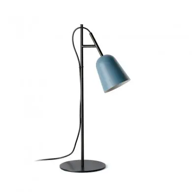 Lampe STUDIO 1x8W E14 MAX Noir Mat Bleu FARO 28269