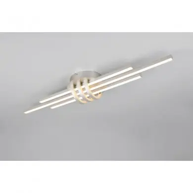 Plafonnier CINTO 20W LED Nickel mat TRIO LIGHTING R67873107