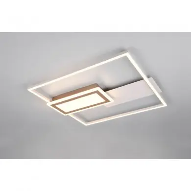 Plafonnier SPIRO 32W LED Gris chaud TRIO LIGHTING R67862976