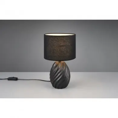 Lampe MELVA 1x4W E14 Noir mat TRI_R51771032 R51771032 Lampe MELVA 1x4W E14 Noir mat TRIO LIGHTING R51771032