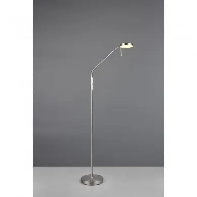 Lampadaire MORENO 3W LED Nickel mat TRI_R44561107 R44561107 Lampadaire MORENO 3W LED Nickel mat TRIO LIGHTING R44561107
