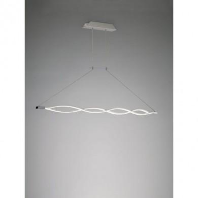 Suspension SAHARA Argenté Chromé  LED 1x42W 5815 MANTRA 5815