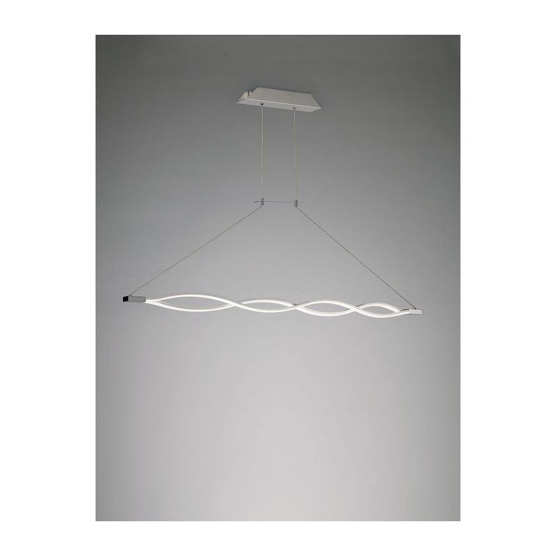 Suspension SAHARA Argenté Chromé  LED 1x42W 5815 MANTRA 5815