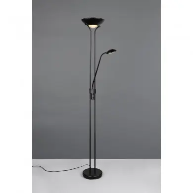 Lampadaire SPOCK 19W LED Noir mat TRI_R42292132 R42292132 Lampadaire SPOCK 19W LED Noir mat TRIO LIGHTING R42292132